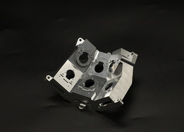 5-axis CNC machined part
